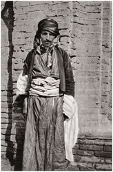 En kurdisk stammemann fra det sørlige Kurdistan, Irak, 1925.