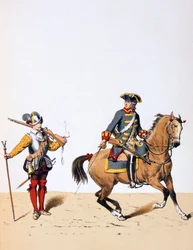 Franske kongelige tropper, ca 1750 1887