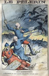 Dreyfus sak. For forhastet: prestene og hæren forsvarer Frankrike av jødiske gribber og avvisende dommere.