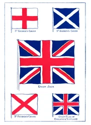 Hvordan Union Jack ble laget, 1905.
