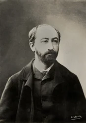 Portrett av forfatteren Eugene Muntz (foto)