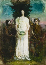 Mine barn (Mary, Gerald og Gladys Thayer)