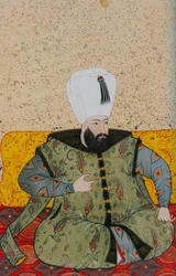 Ahmed I 1590-1617, sultan av det osmanske riket, ca 1705