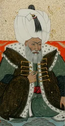 Bayezid II, sultan fra det osmanske riket, ca. 1710