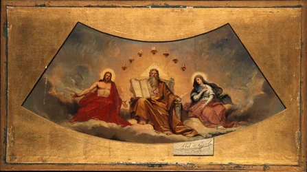 Den evige Fader, Kristus og Jomfru Maria