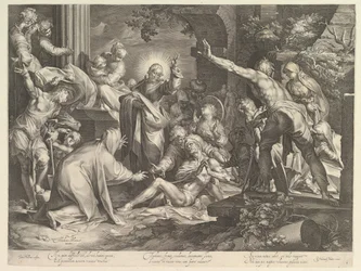 Oppdra av Lasarus, ca. 1600.