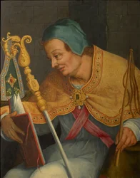 Saint Ambrose, erkebiskop av Milano.