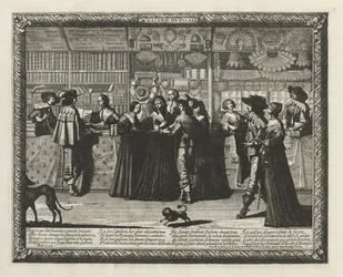 Paris-galleriet, 1640.