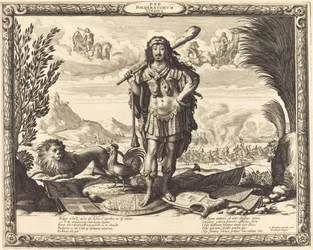 Louis XIII som Hercules
