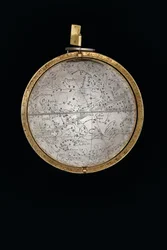 To eksepsjonelle jord- og himmelkloder, støttet av Hercules og Atlas, Augsburg, 1697-99