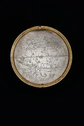 To eksepsjonelle jord- og himmelkloder, støttet av Hercules og Atlas, Augsburg