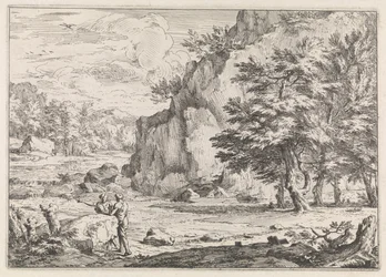 Landskap med stein