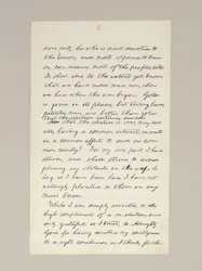 Autografmanuskript av Lincolns valgseierstale som president, levert i Washington D.C., fra vinduet i Det hvite hus om kvelden 10. november