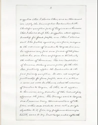 Autografmanuskript av Lincolns siste tale som president, levert i Washinton, D.C., fra vinduet i Det hvite hus om kvelden 11. april 1865
