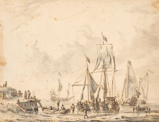 Båter ved en brygge
