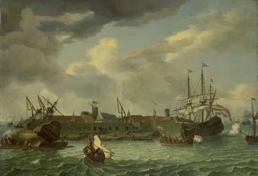 Øya Onrust nær Batavia