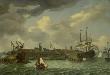 Øya Onrust nær Batavia