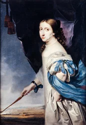 Portrett av dronning Christina av Sverige 1626-1689, 1661