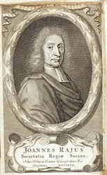 John Ray , engelsk naturforsker, 1680-tallet
