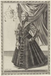 Abraham de Bruyn - Maria av Østerrike, datter av Karl V