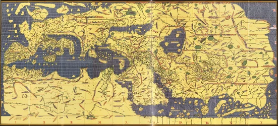 Kopi av «Kitab Rudjdjar» eller «Tabula Rogeriana» fra 1154