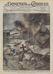 Flyet vårt bombet fiendens flyplass i Prosecco med effekter som ble ansett som svært effektive