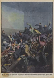 I et land i Portugal ga gulvet på kinoen etter mens salen var overfylt av tilskuere