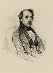 Portrett av François-Alexandre David, litograf (IFF 190)