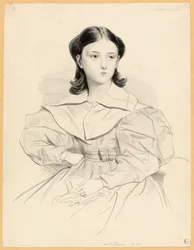 Portrett av Mademoiselle Pacini