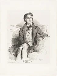 Portrett av Franz Liszt