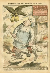 Illustrasjon av Achille Lemot (1846-1909) i Le Pelerin