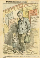 Illustrasjon av Achille Lemot (1846-1909) i Le Pelerin