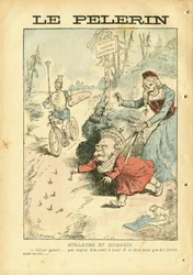 Illustrasjon av Achille Lemot (1846-1909) i Le Pelerin