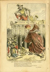 Illustrasjon av Achille Lemot (1846-1909) i Le Pelerin