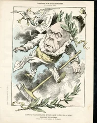 Le Triboulet, satirisk i svart-hvitt