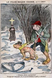 Jakten på frimureren i Le Pèlerin