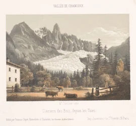 Utsikt over Chamonix og Mont Blanc fra nord Chamonix et le Mont Blanc. Côte du Nord (tittel på objekt) Memory of Chamonix-Mont-Blanc (serietittel) Museum du Mont Blanc (serietittel)