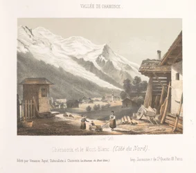 Zicht op de valley av Chamonix fra de pas Les Montées Inngang til Chamonix-dalen ved Montées (tittel på objekt) Herinnering i Chamonix-Mont-Blanc (serietittel) Museum of Mont-Blanc (serietittel på objekt)