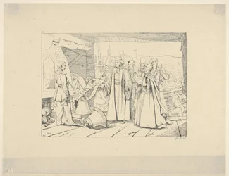 Tilbud om klokker som skal støpes inn i kanoner fra Confederate War Etchings, 1861-63.