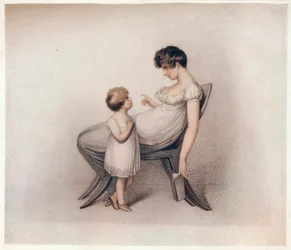 Jeg kunne ikke lære boken min Mama, c1810