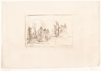 Tiltalte stilt for sine dommere Seks trykk etter tegninger av Rembrandt, oppbevart i Hofbibliothek i Wien (serietittel) Six estampes gravées d