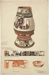 En krukke og dens design fra Costa Rica