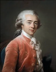 Portrett av François-André Vincent 1746-1816, 1782.