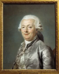 Portrett av Jean Jacques Bachelier (1724-1806) fransk maler. Maleri av Adelaide Labille-Guiard (Labille Guiard