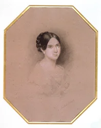 Portrett av Leopoldine Hugo (1824-43) (tegning)
