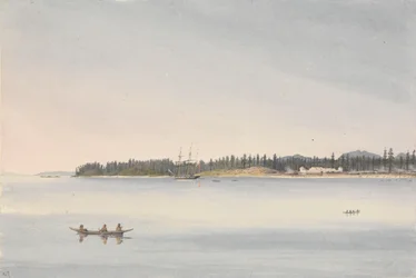 «Fort Rupert, Beaver Harbour, Vancouvers øy, 23. juli 1851 [Canada]»