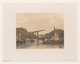 Utsikt over Zwanenburgwal