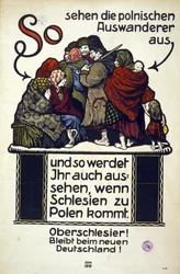 Tysk antipolsk plakat