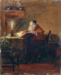 Lesende eremitt
