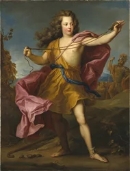 Frederic Guillaume I de Prusse, dit le roi sergent - Portrett av Frederick William I (1688-1740), konge i Preussen, av Wertmuller, Adolf Ulrik (1751-1811). Olje på lerret. Mål: 178x135 cm. Nationalmuseum Stockholm